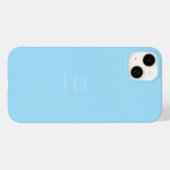 トゥルー・インナー・ピース ミニマリスト iPhone/iPadケース Case-Mate iPhoneケース (裏面 (横))