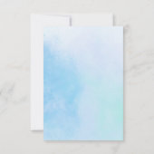 "トゥルー・ラブ・ブルー" 返信カード (裏面)