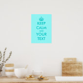 トゥル保グイズのポスター |カスタマイズ可能文字 ポスター (キッチン)