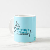 トゥレットの強いトゥレット症候群マグカップ コーヒーマグカップ (正面左)