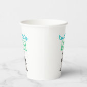 トゥレットの戦士かわいい子供たち紙カップ 紙コップ (右)