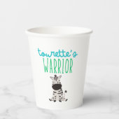 トゥレットの戦士かわいい子供たち紙カップ 紙コップ (正面)
