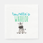 トゥレットの戦士の可愛い子供 スタンダードランチョンナプキン (正面)