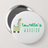 トゥレットの戦士認識度かわいいボタンギフト 缶バッジ (正面&裏面)
