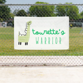 トゥレットの戦士認識度屋外バナーサイン 横断幕