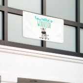 トゥレットの戦士認識度屋外バナーサイン 横断幕 (ビルの外側)