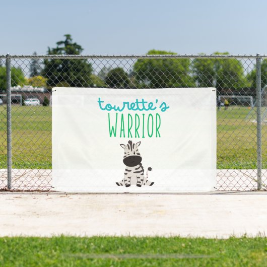 トゥレットの戦士認識度屋外バナーサイン 横断幕 (インサイチュ)