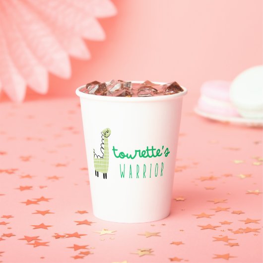 トゥレットの戦士認識度紙カップかわいい 紙コップ (インサイチュ)