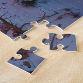 トゥレットアーチ ユタ州.クリスマスのご挨拶 ジグソーパズル (側面)