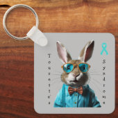 トゥレット症候群キーチェーン キーホルダー (正面)