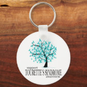 トゥレット症候群ツリー キーホルダー (正面)