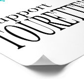 トゥレット症候群ツリー ポスター (角)