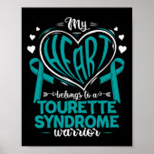 トゥレット症候群トゥレット症候群認識度 ポスター (正面)