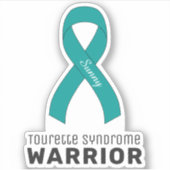 トゥレット症候群ビニールステッカー シール (正面)