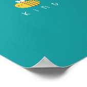 トゥレット症候群認識度ポスター&プリント ポスター (角)