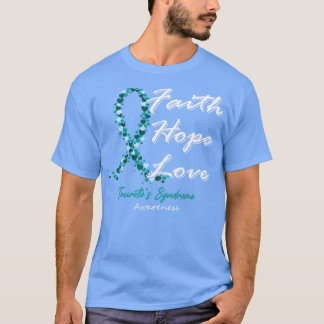 トゥレット症候群認識度信仰Hope Love In The Tシャツ