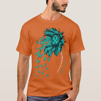 トゥレット症候群認識度認識度ヒマワリn tシャツ