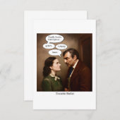 トゥレット・バトラー 招待状 (正面/裏面)