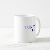 トゥレンヌフランス コーヒーマグカップ (正面右)