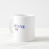 トゥレンヌフランス コーヒーマグカップ (正面左)