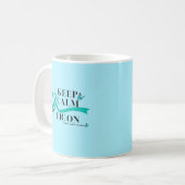 トゥレ保ット症候群のマグカップに落ち着いてチック コーヒーマグカップ (正面左)