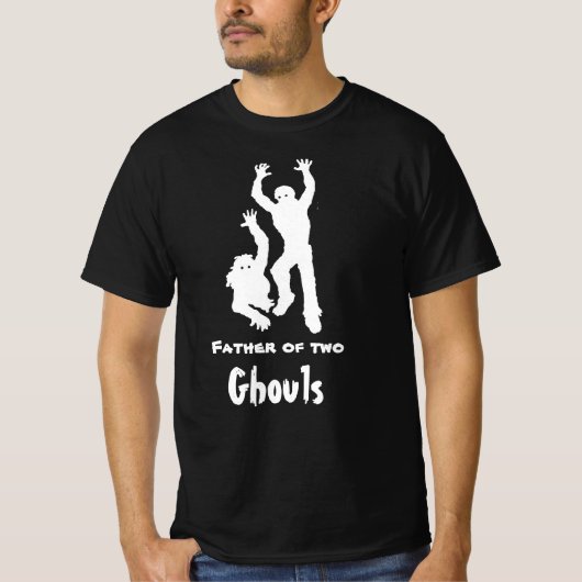 トゥングールの父おもしろいパパハロウィンシャツ Tシャツ (正面)
