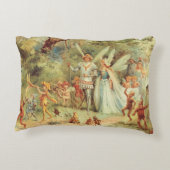 トゥンベリーナとプリンスの結婚式、ヴィンテージ・フェアリー・テイルズ アクセントクッション (裏面)