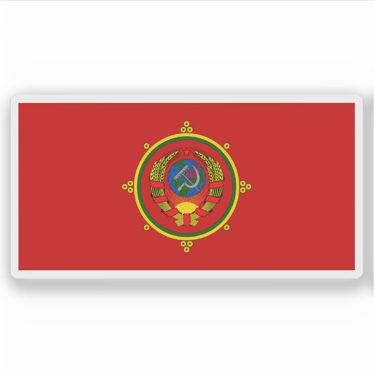 トゥヴァン人民共和国国旗（1930年） シール (正面)