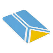 トゥヴァ民族国旗tuvinian マグネット (右側)