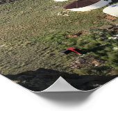 トゥヴァ、アルディンブラク、ユルトと山のポスター ポスター (角)