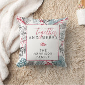 トゥーアンドホリデイメリーグリーナリーファミリー クッション (ブランケット)