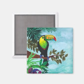 トゥーカカラフルン熱帯雨林磁石 マグネット (正面/裏面)