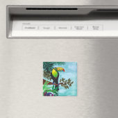 トゥーカカラフルン熱帯雨林磁石 マグネット (インサイチュ (食洗機))