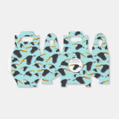 トゥーカカラフルン熱帯鳥のパターン フェイバーボックス (折り畳みなし)