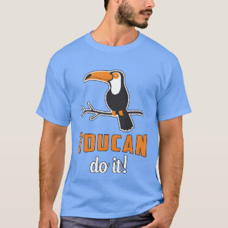 トゥーカンそれを鳥のウォッチャーはレトロウカンスの少年を見て Tシャツ