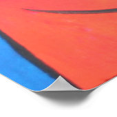 トゥーカンの子ども絵画っぽい漫画 ポスター (角)