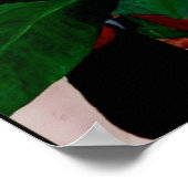 トゥーカンの鳥の南アメリカのジャングルバードアート ポスター (角)