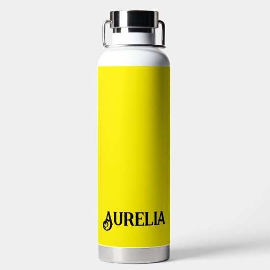 トゥーカンは森の枝に座っている ウォーターボトル (背面)