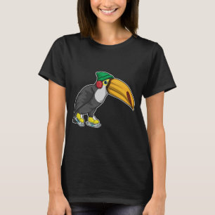 トゥーカンアイススケートで滑るアイススケート Tシャツ