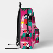 トゥーカンギフト プリントバックパック (左)