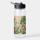 トゥーカンジャングルトロピカルバードビューティフルアンティーク ウォーターボトル (右面)