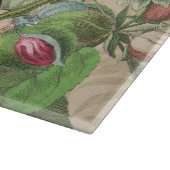 トゥーカンジャングルトロピカルバードビューティフルアンティーク カッティングボード (角)