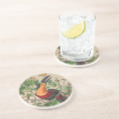 トゥーカンジャングルトロピカルバードビューティフルアンティーク コースター (側面)