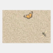 トゥーカンジャングルトロピカルバードビューティフルアンティーク ラッピングペーパーシート (正面3)