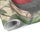 トゥーカンジャングルトロピカルバードビューティフルアンティーク ラッピングペーパー (ロールコーナー)