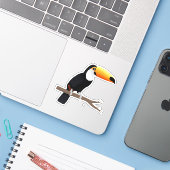トゥーカンステッカー シール (ノートパソコンとiPhone)
