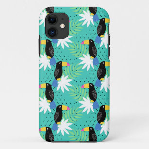 トゥーカンズオンティール(緑がかった色) iPhone 11 ケース