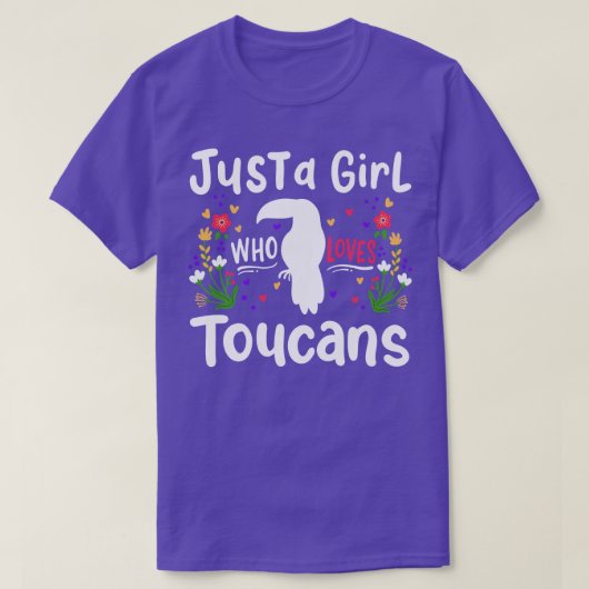 トゥーカントゥーカン愛好家2 Tシャツ (デザイン正面)