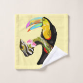 トゥーカンバードバスタオルToco Your Colors バスタオルセット (ウォッシュタオル)