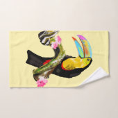 トゥーカンバードバスタオルToco Your Colors バスタオルセット (ハンドタオル)